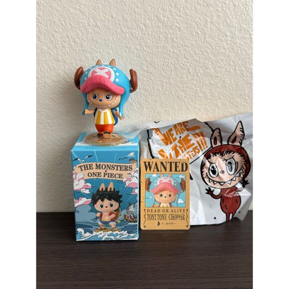 POP MART The Monsters Labubu X One Piece Blind Box Figure - Chopper - Picture 1 of 5